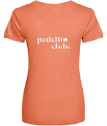 Dames - Sport shirt - Padelito Club op de rug