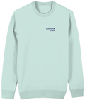 Heavy basic padelsweater met opdruk, warme trui voor sport en vrije tijd.