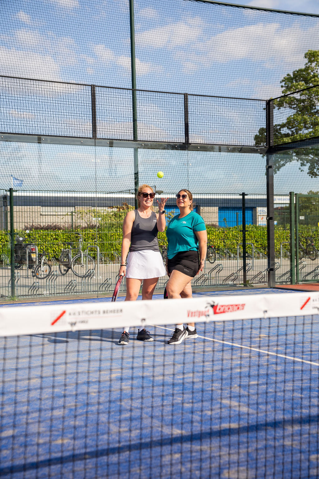 Dames - Sports Tank top - Basic - logo wit