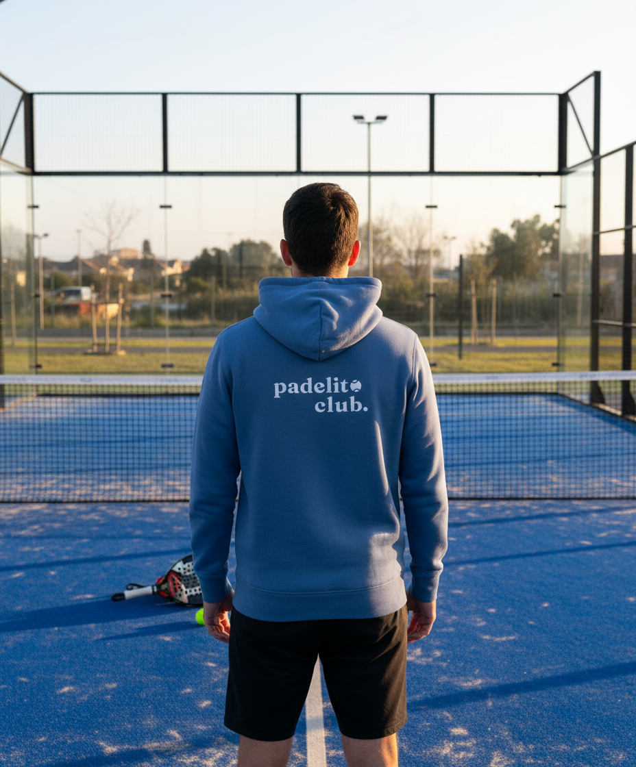 Vest met rits - On and Off court - Padelito Club Back