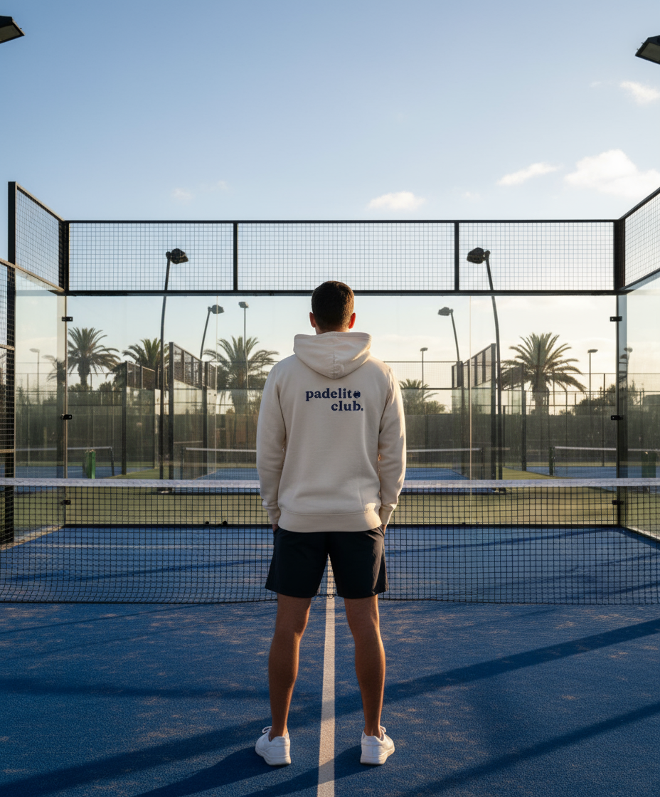 Vest met rits - On and Off court - Padelito Club Back